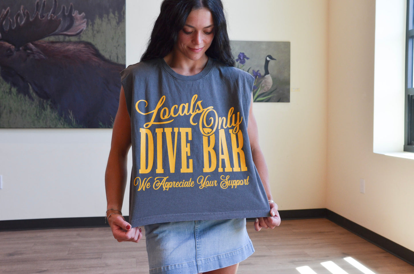 The Locals Only Muscle Tank