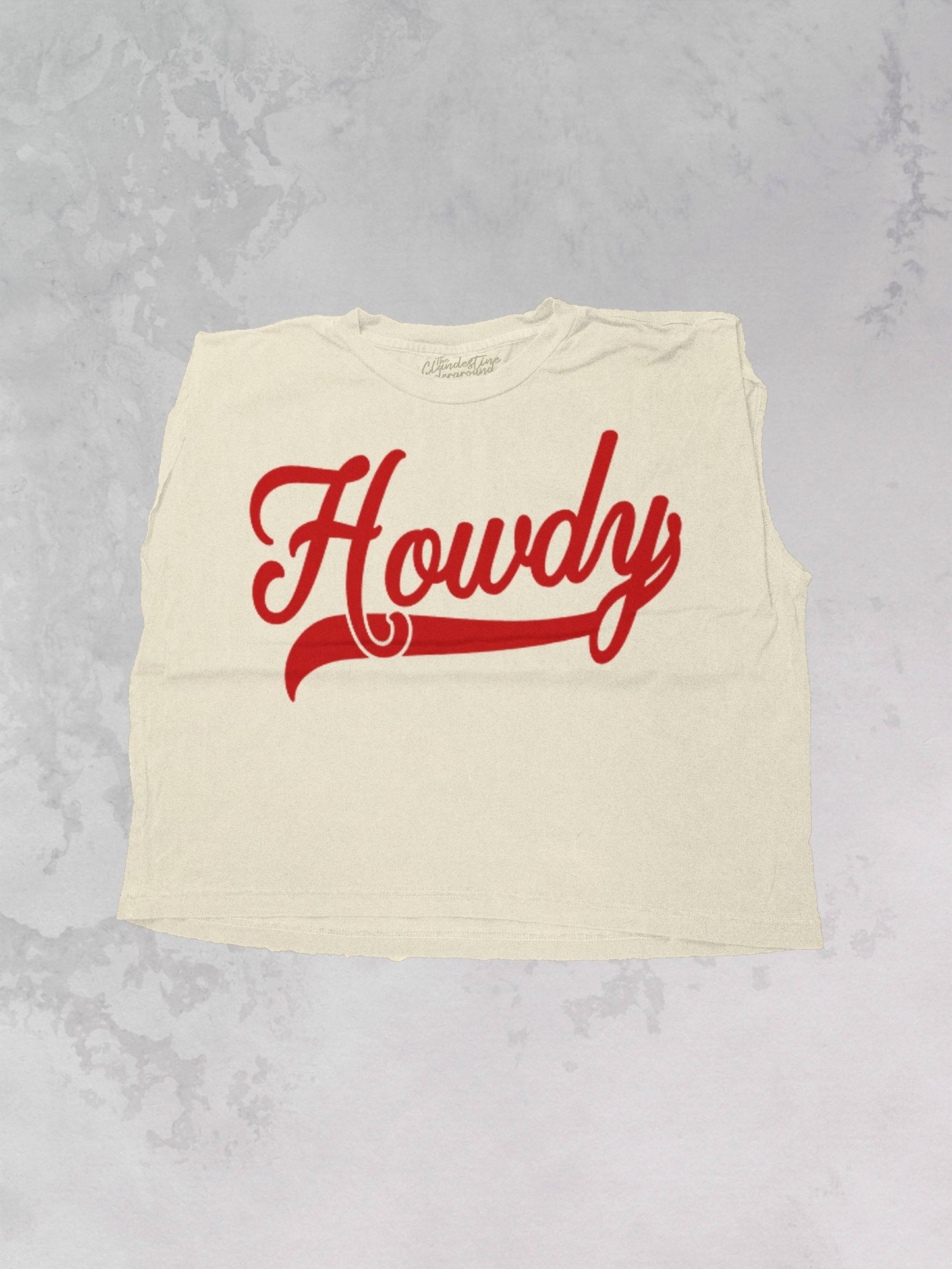 The Howdy Muscle Tee