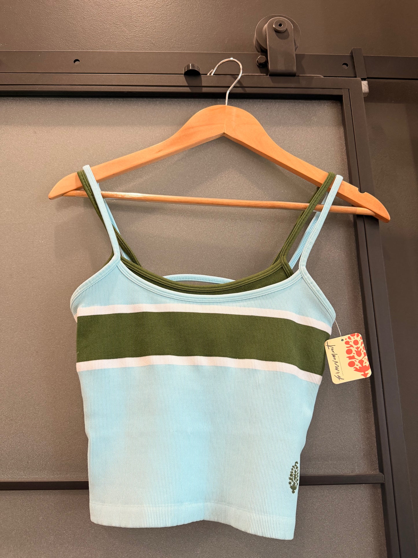 Free People All Clear Cami – Coastline Stripe