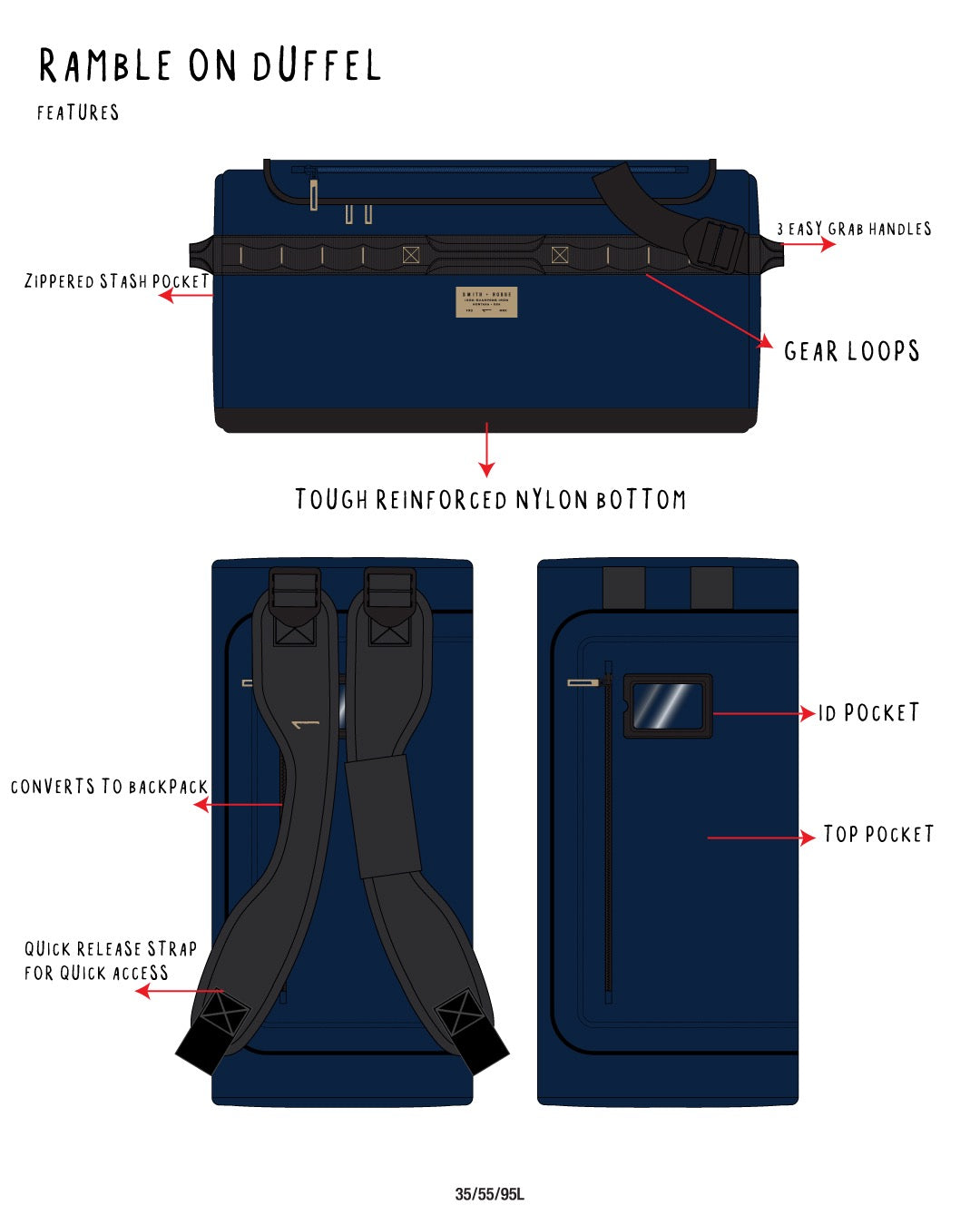 The Ramble On Duffle - 30L