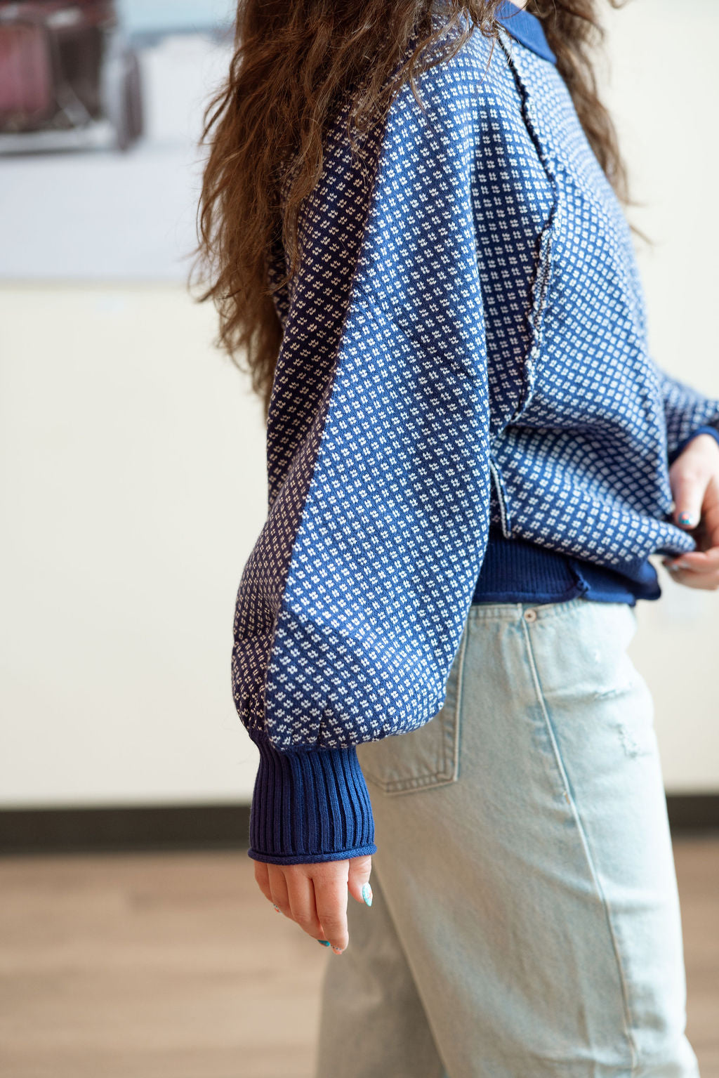 The Indigo Whisper Knit