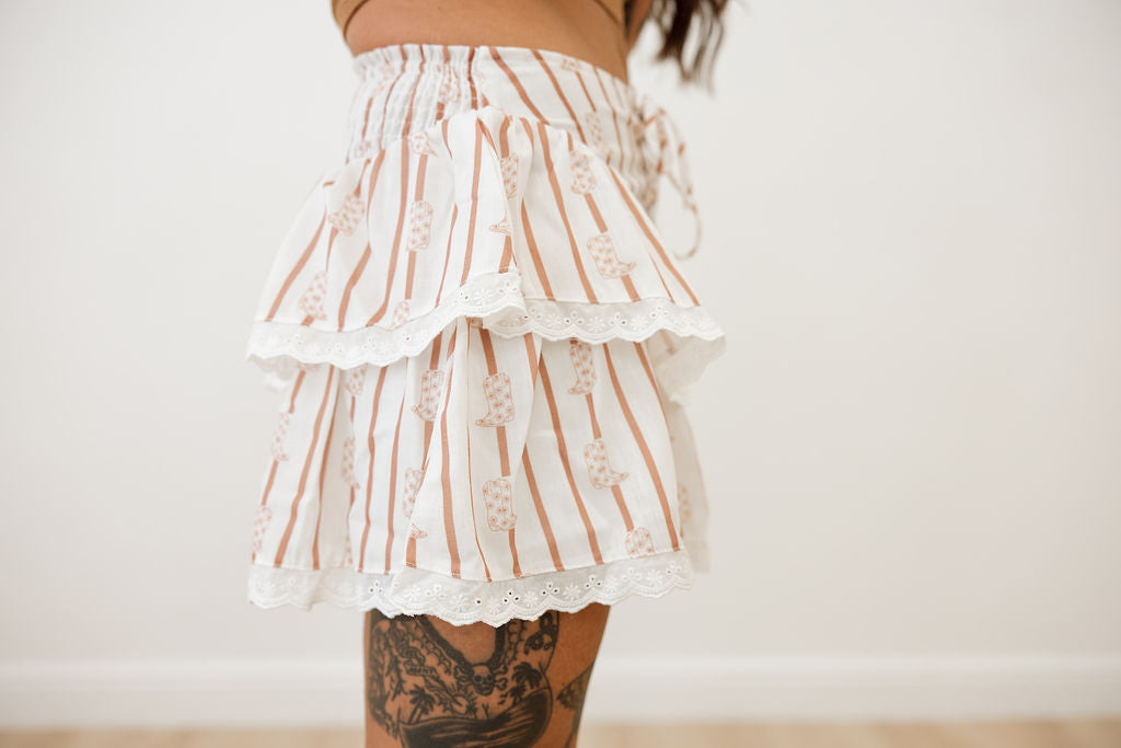 The Boot Scootin’ Skort