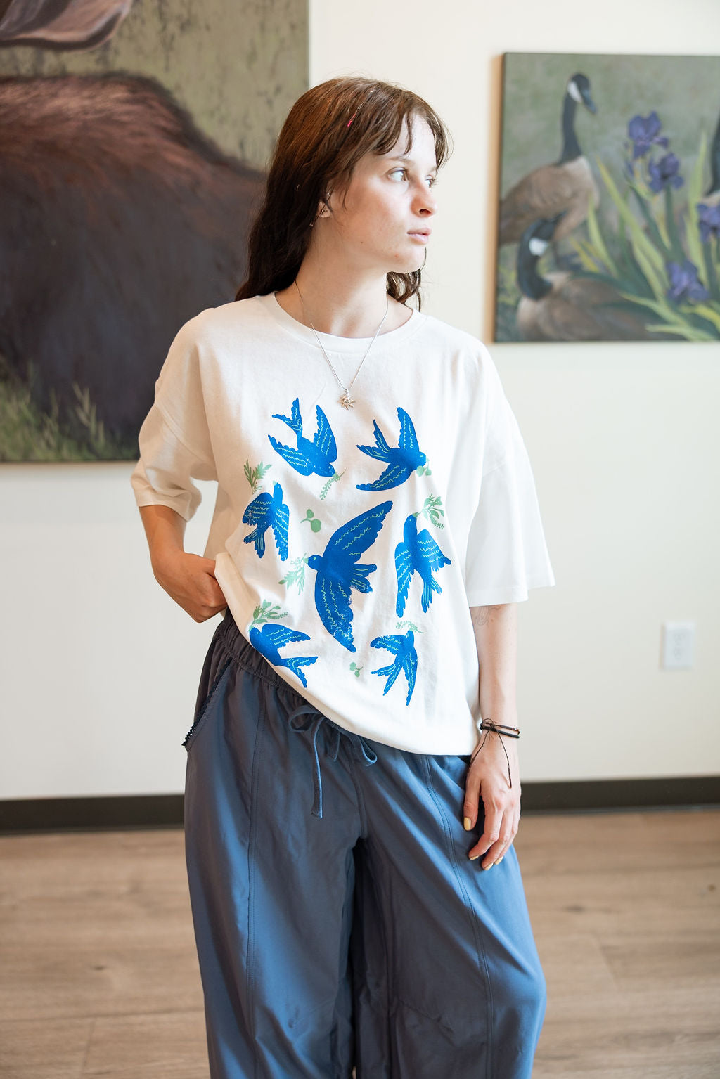 The Bluebird Breeze Tee