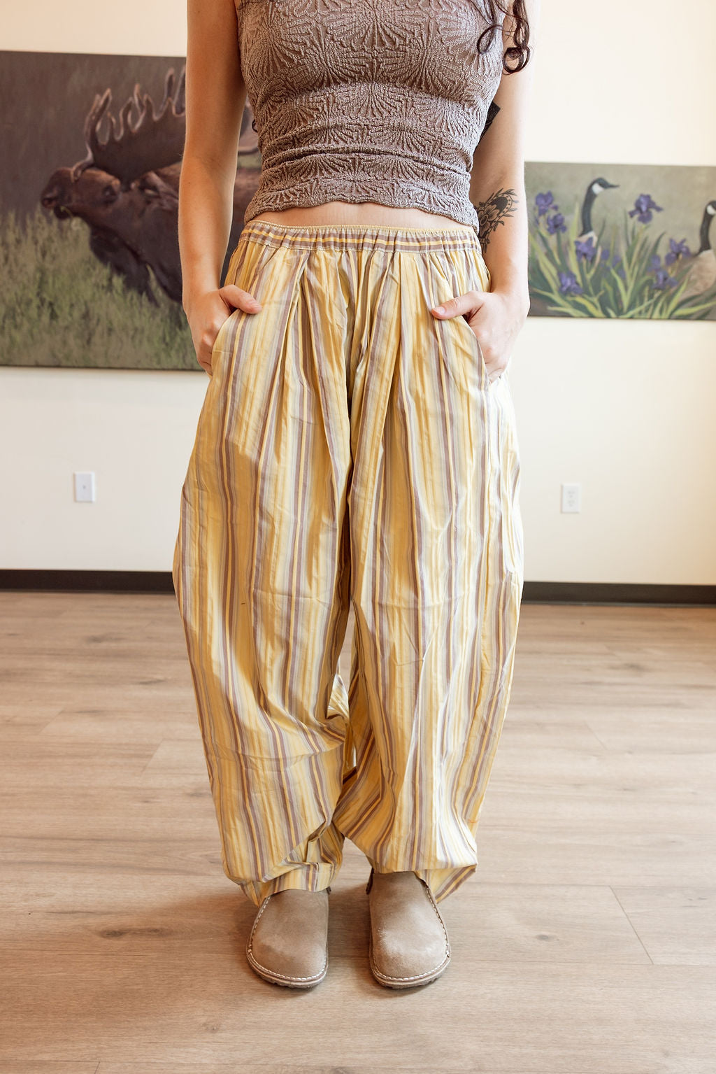 The Drift Away Striped Pants