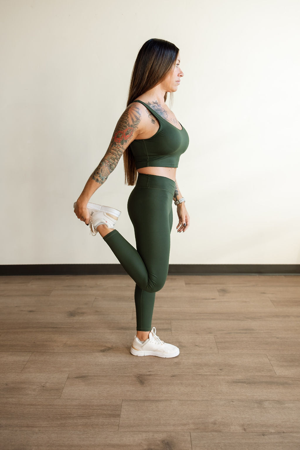 Venice Crossover Waist Leggings
