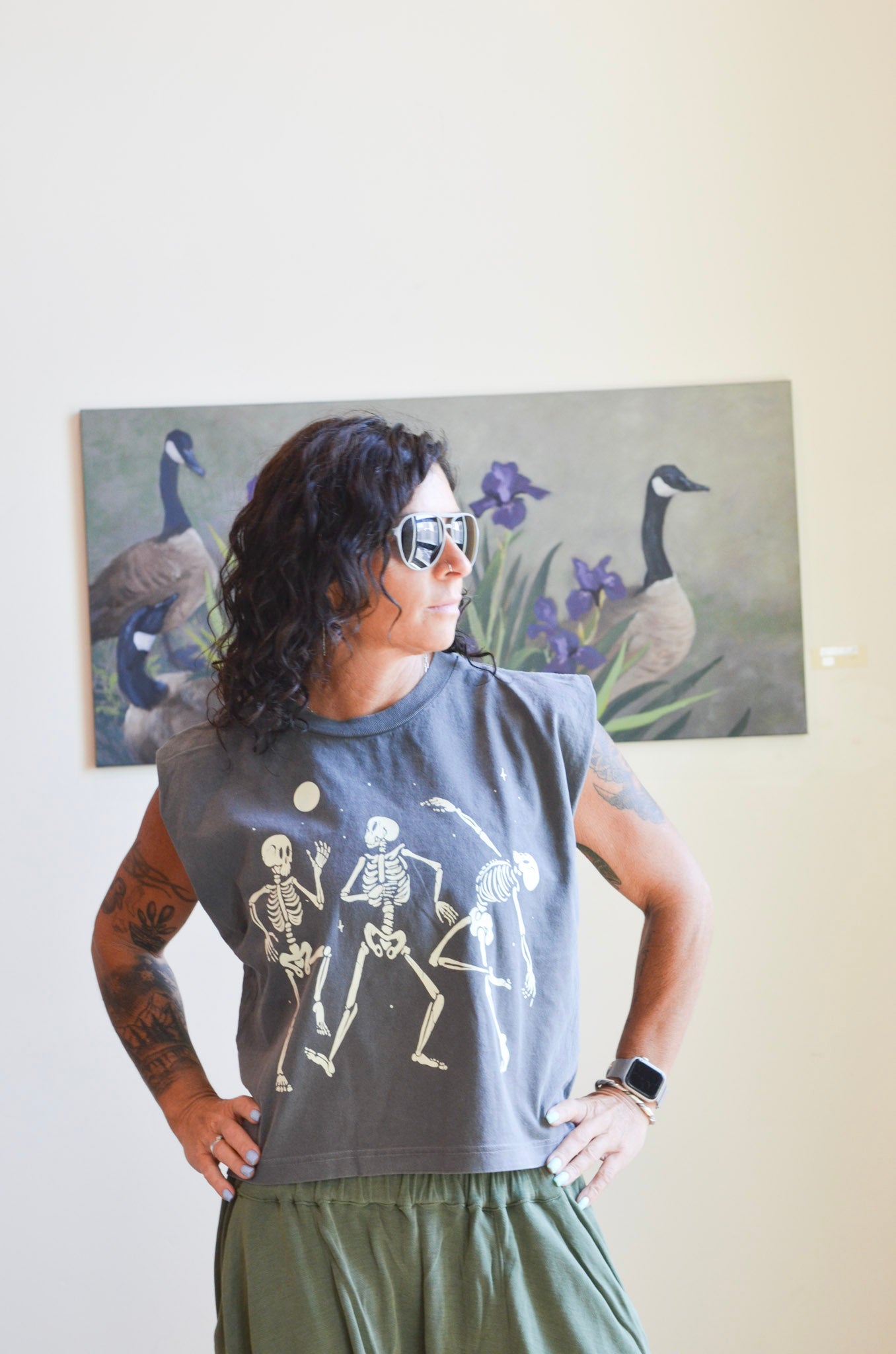 The Boogie Bones Muscle Tank