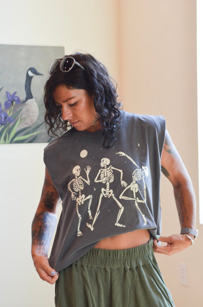 The Boogie Bones Muscle Tank