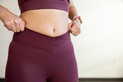 Venice Crossover Waist Leggings