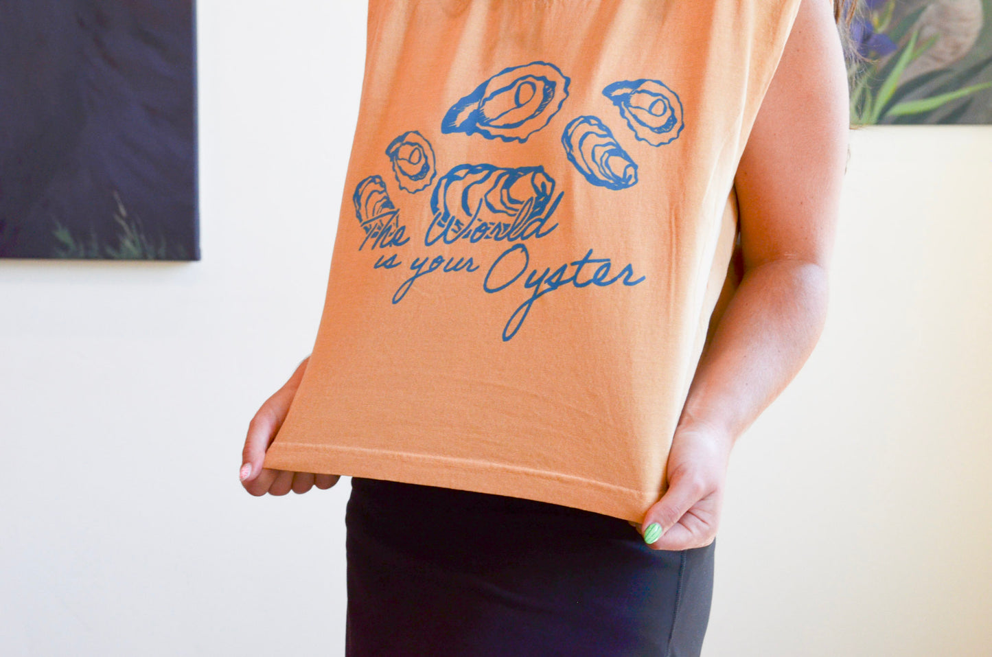 The Oyster Optimist Muscle Tank