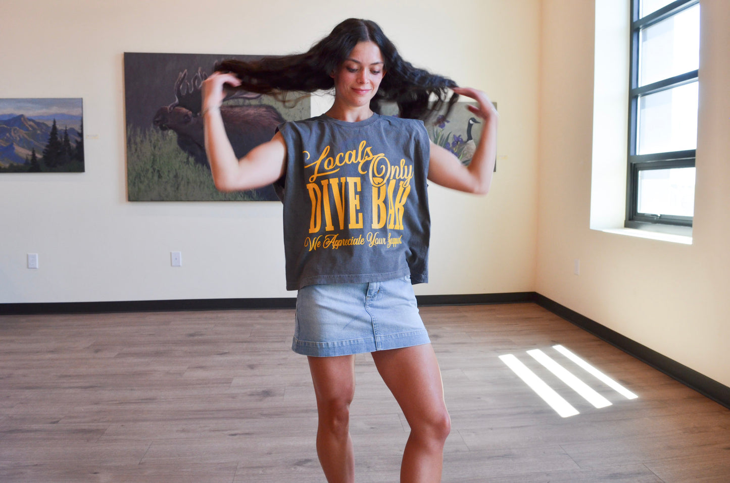 The Locals Only Muscle Tank