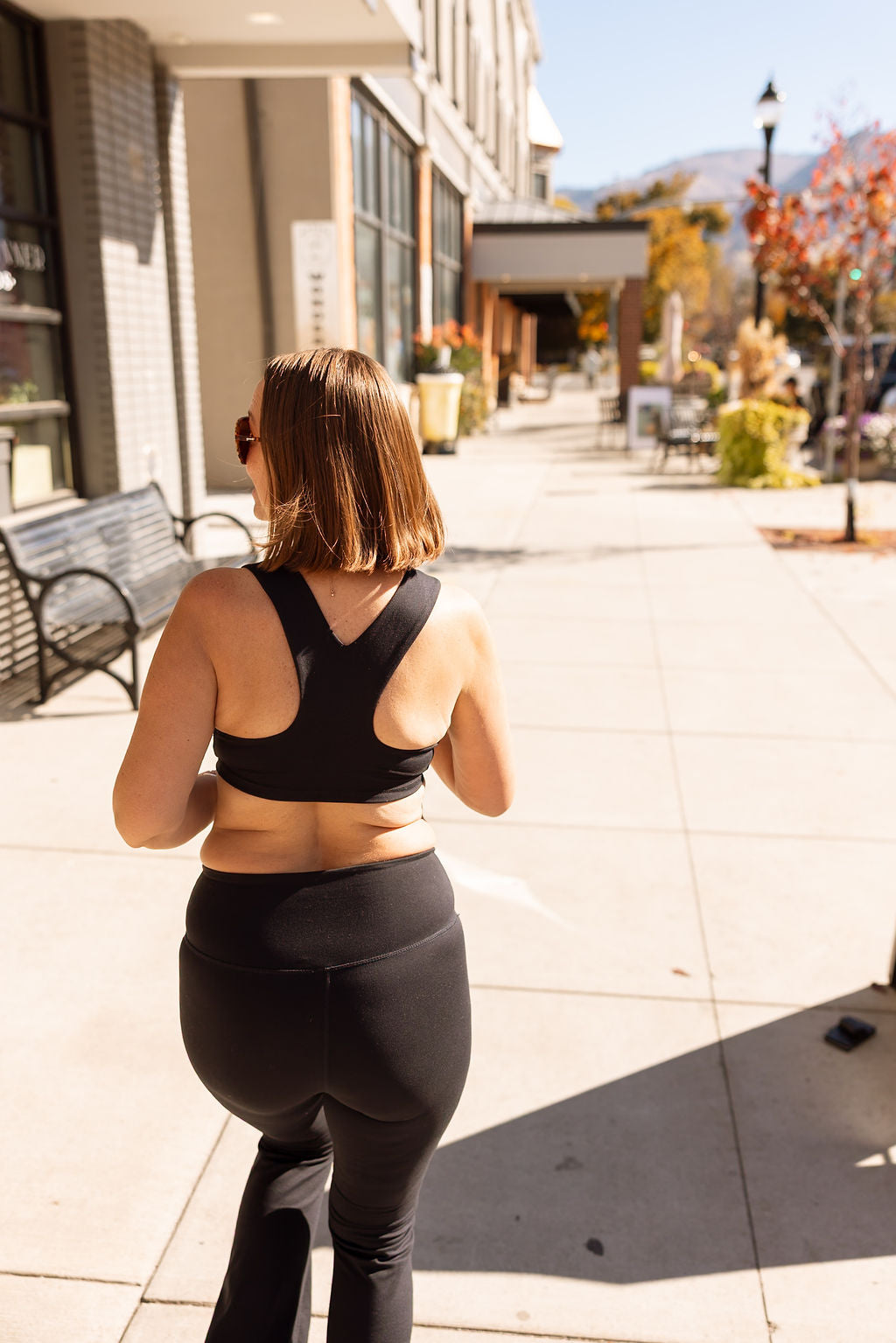 Venice Cloud Light Square Neck Sports Bra