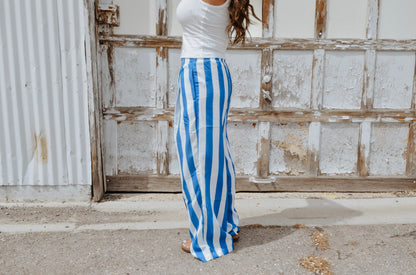 The Capri Striped Trousers