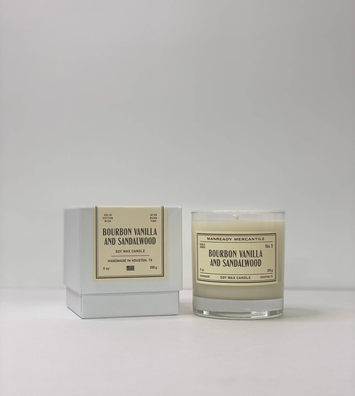 Bourbon Vanilla & Sandalwood Candle