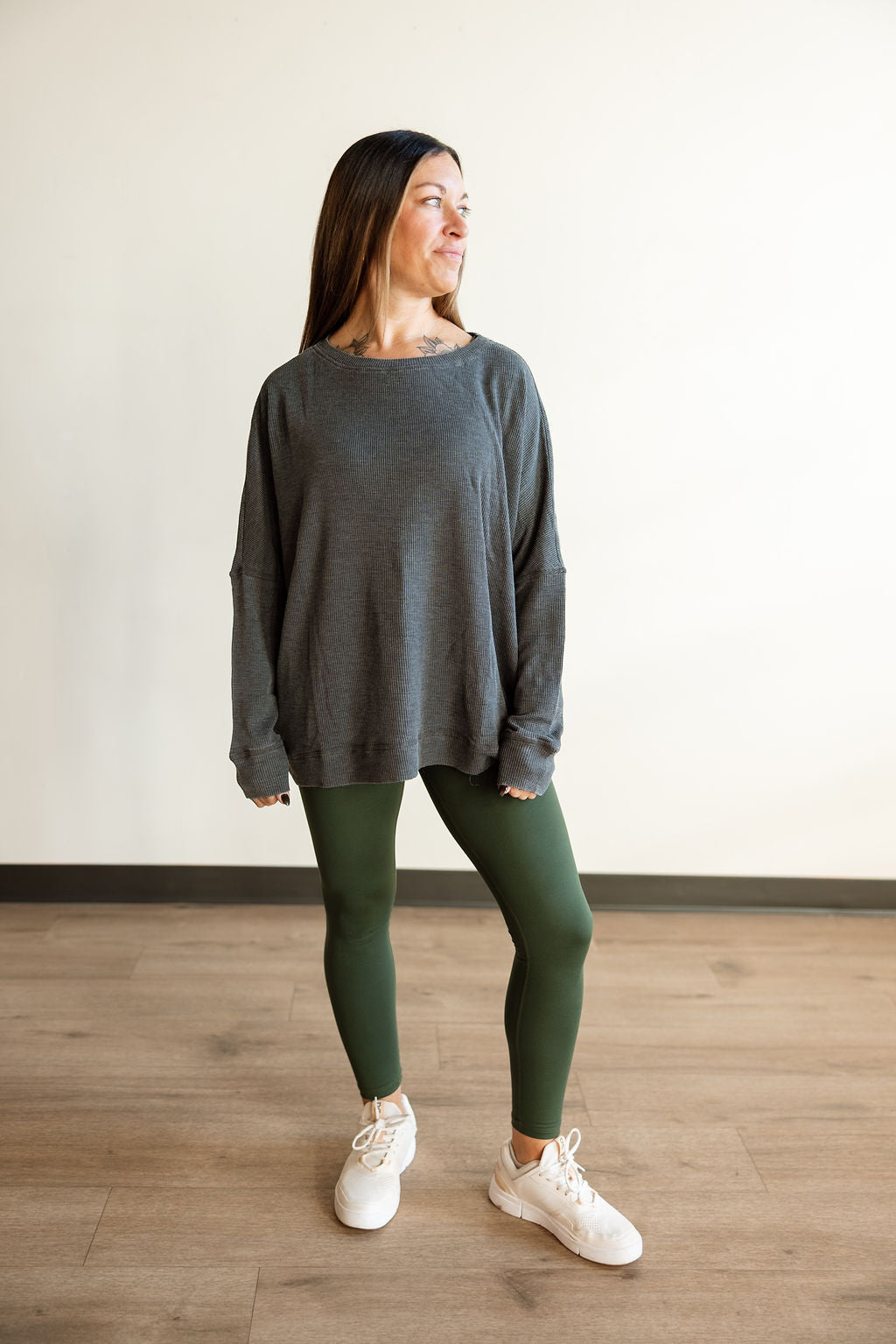 Waffle Daydream Pullover