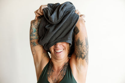 Waffle Daydream Pullover