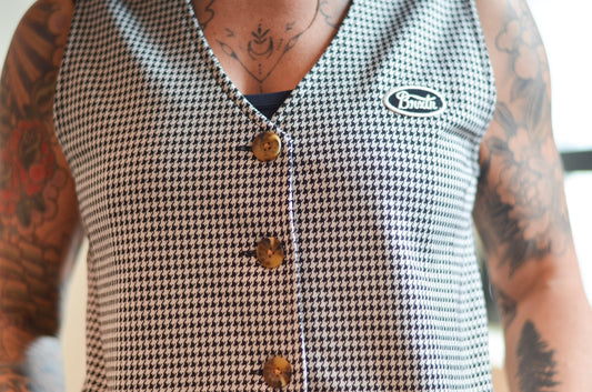 Houndstooth Leisure Vest