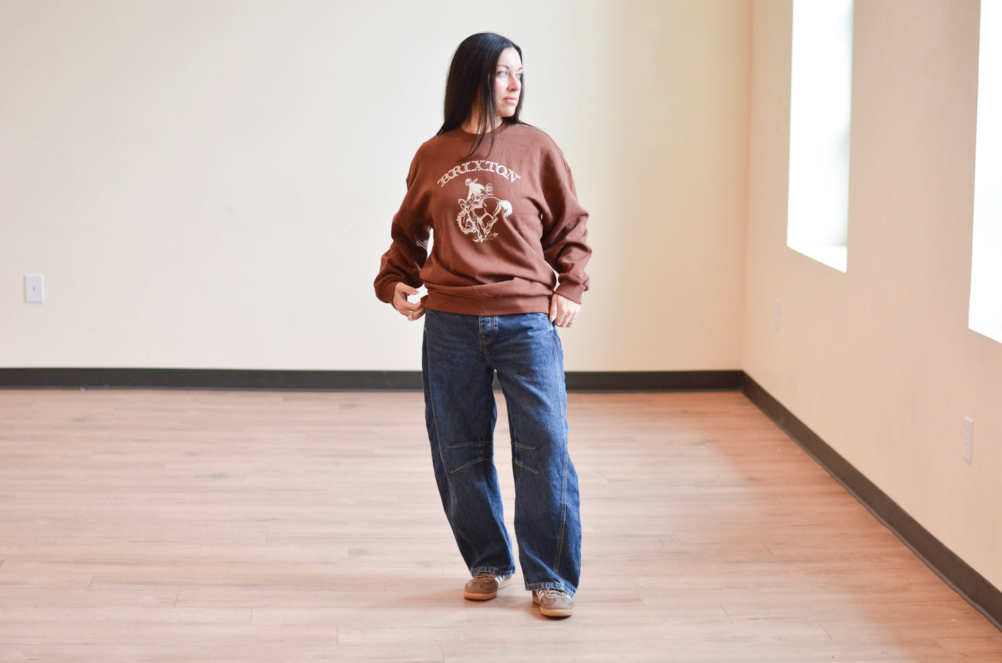 Western Crew Sweater