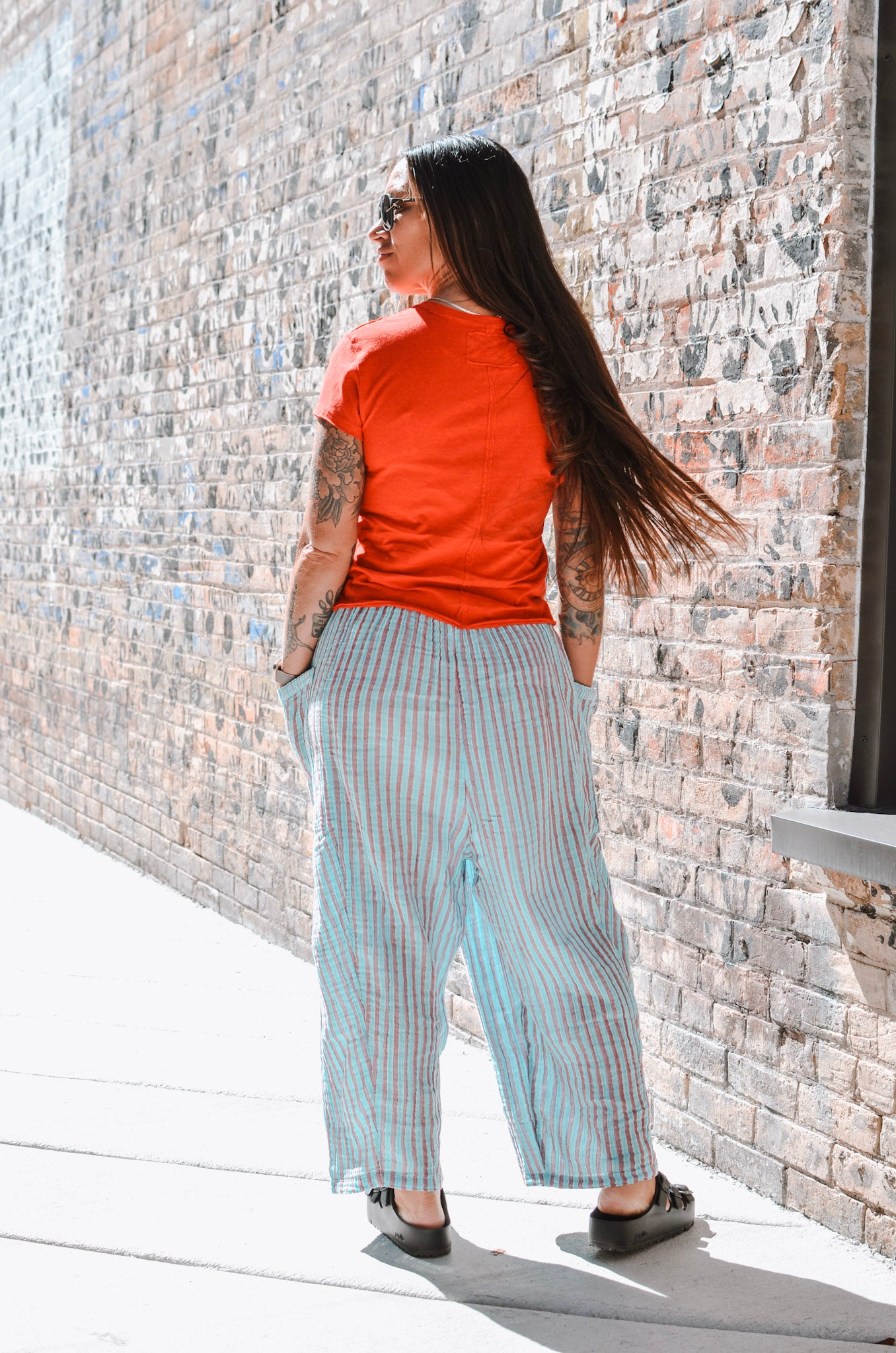 Striped Quinn Pant