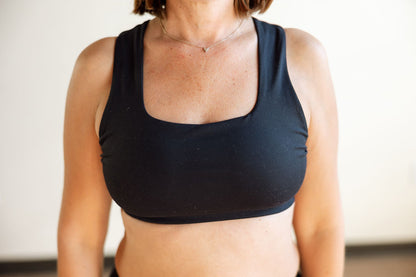 Venice Cloud Light Square Neck Sports Bra