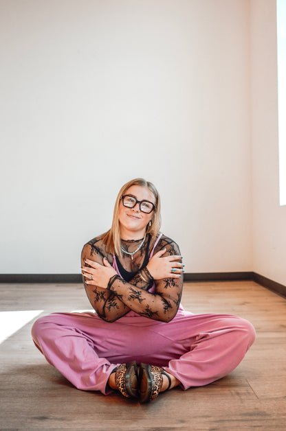 The Midnight Muse Lace Top