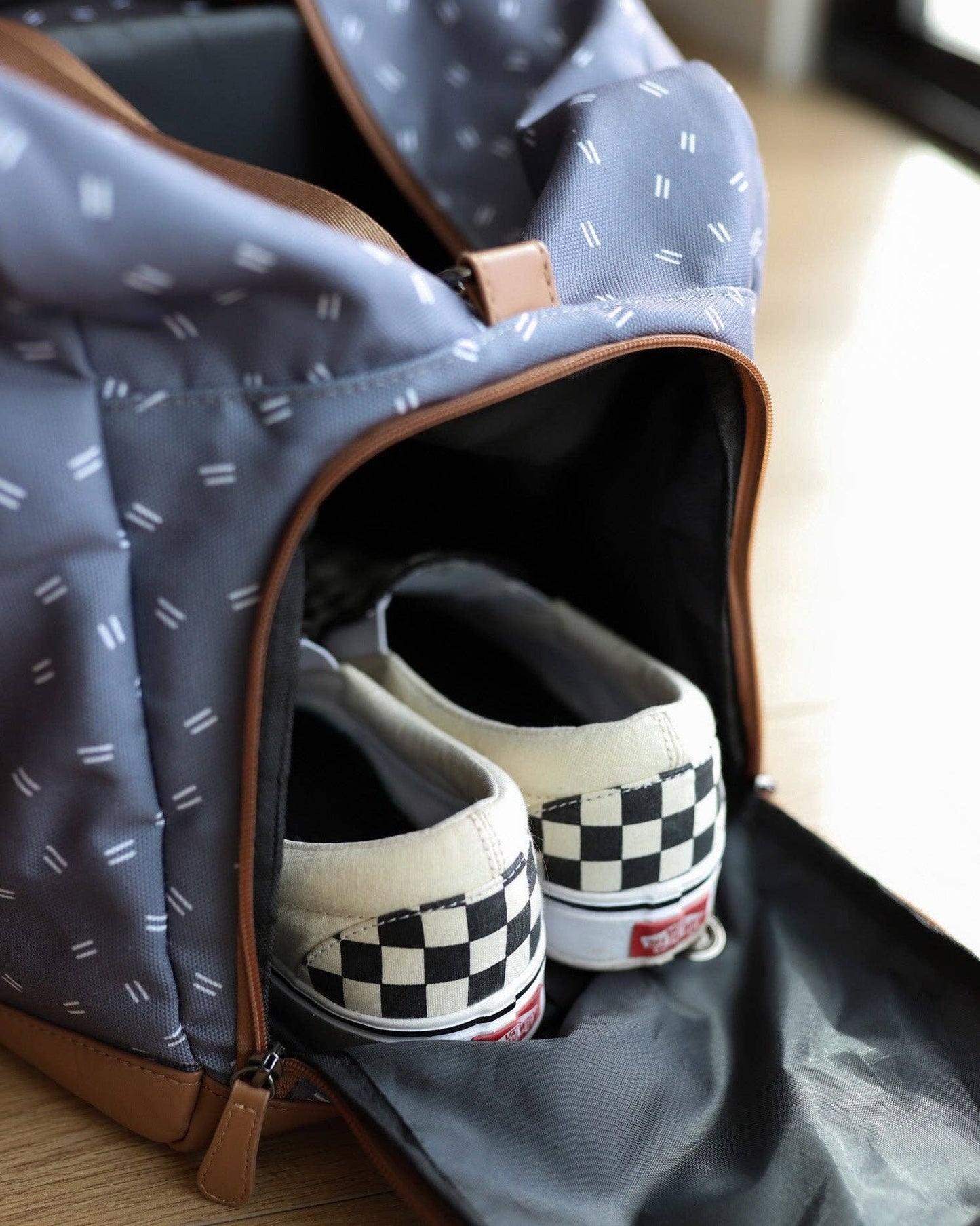 Weekender Duffle in Checkered