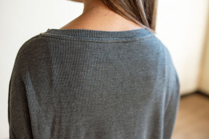 Waffle Daydream Pullover