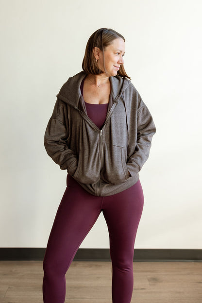 Venice Crossover Waist Leggings