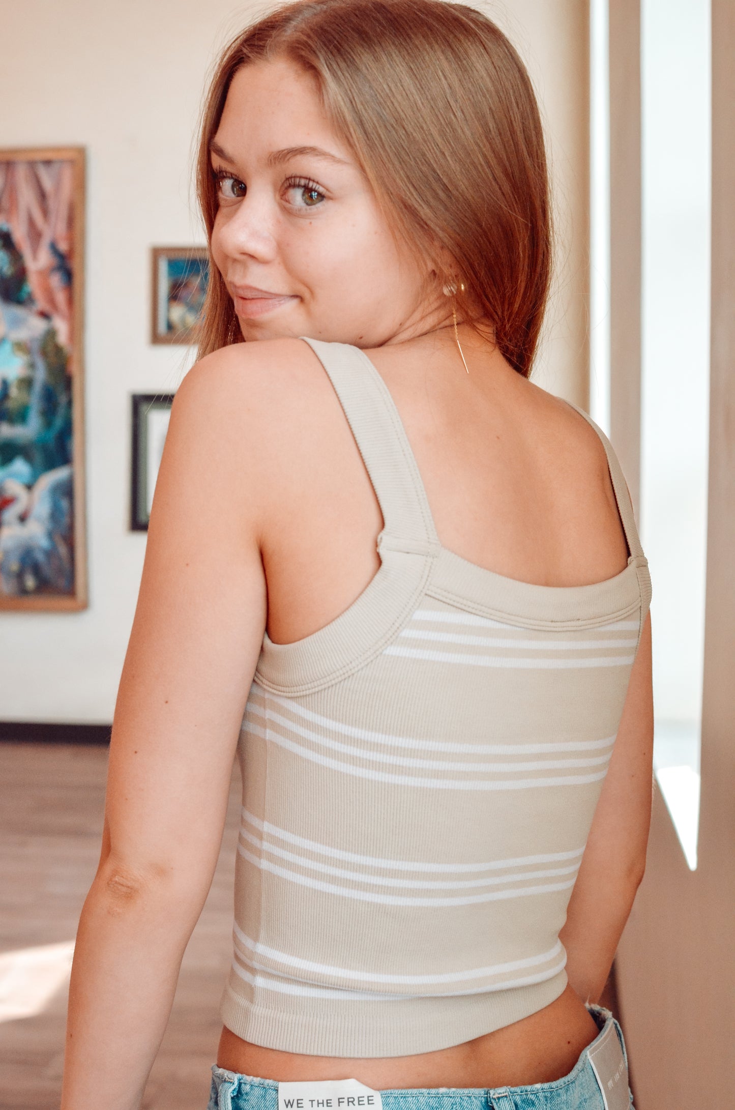 The Roadstripe Scoop Tank