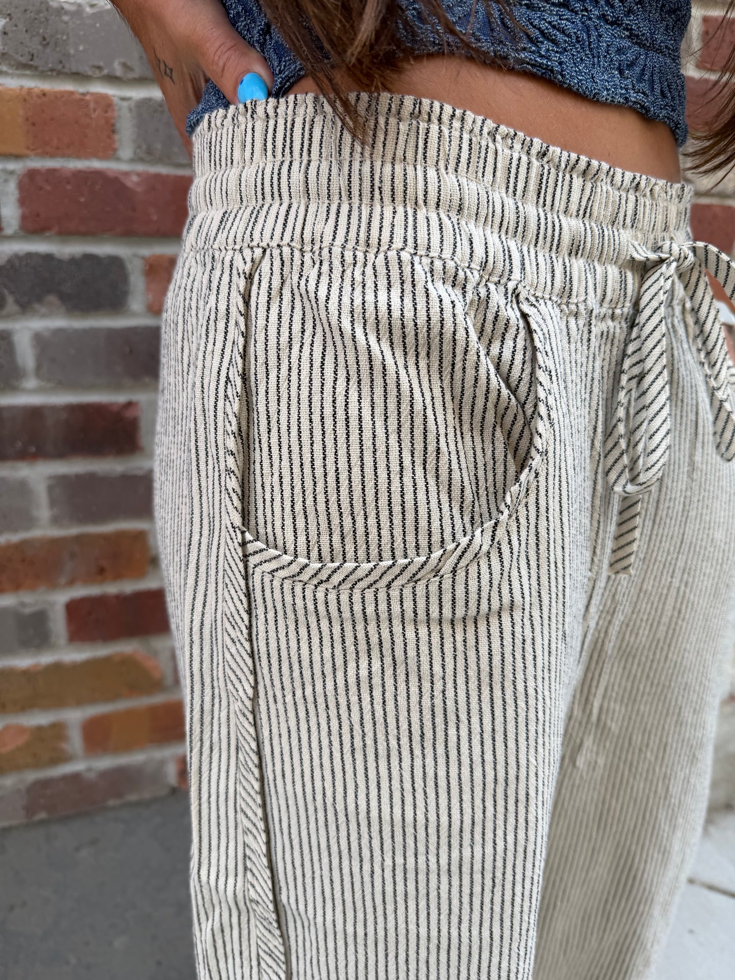 Something Good Pull-On Barrel Pant