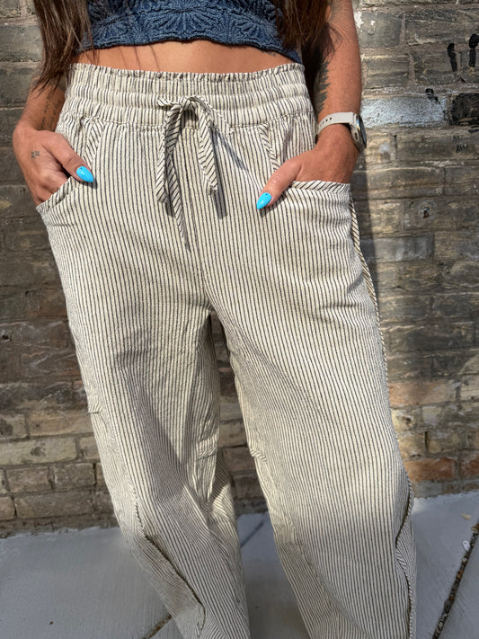 Something Good Pull-On Barrel Pant