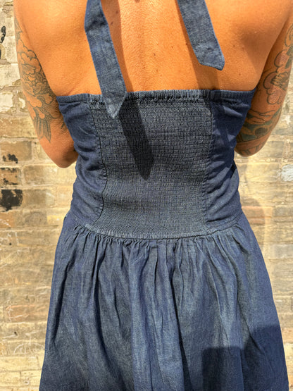 Clean Break Mini Denim Dress