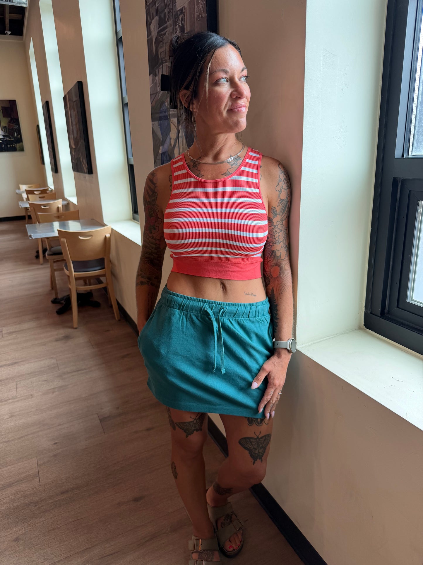 Brixton Carefree Organic Lounge Skirt