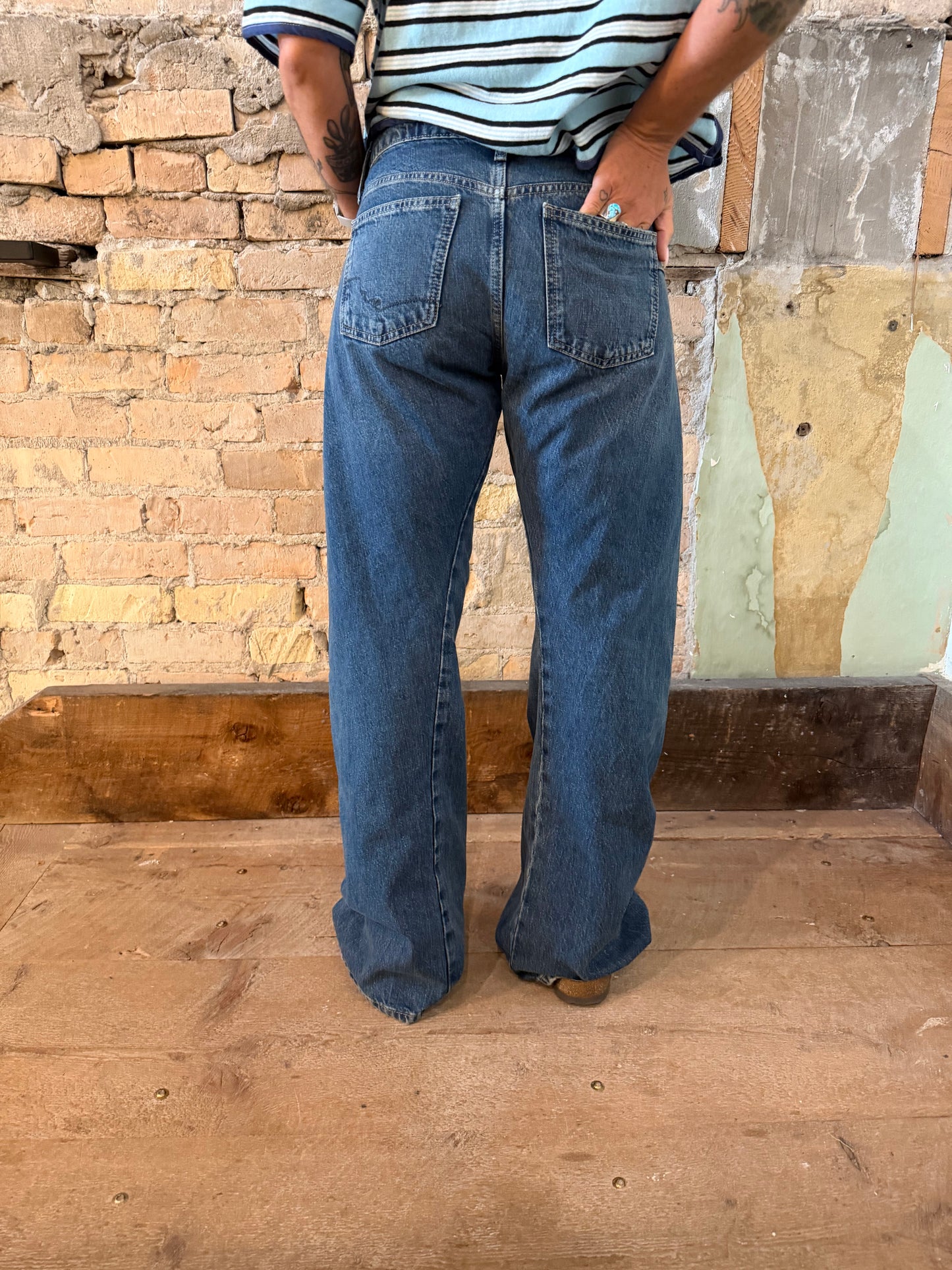 We The Free Twisted Outseam Low Rise Jeans