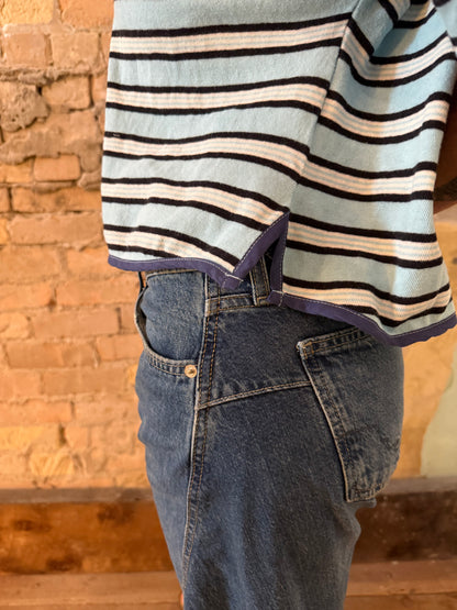 Free People Clean Rugby Tee