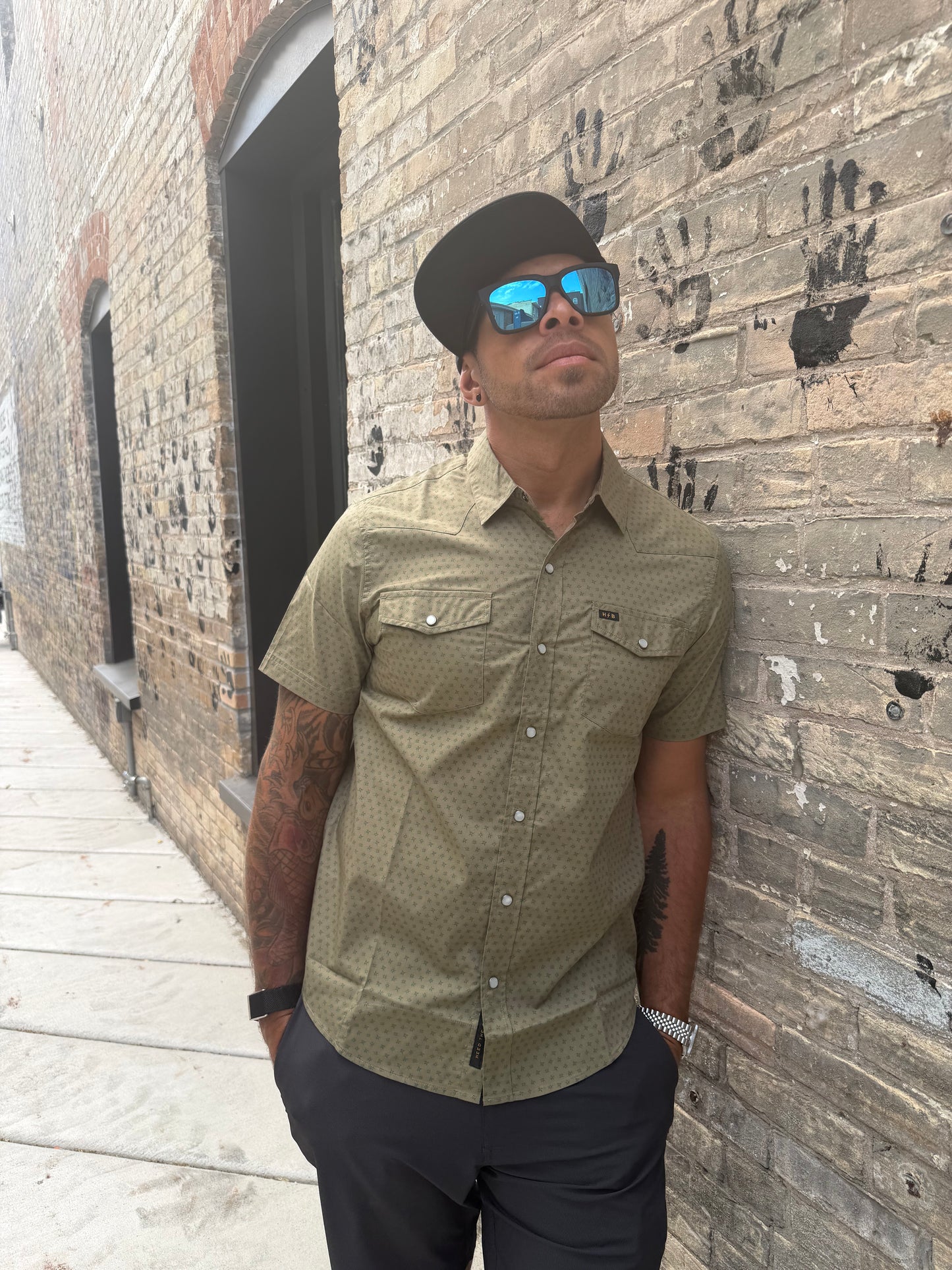 H Bar B Snapshirt