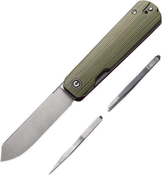 Sendy Linerlock Pocket Knife- Green G10