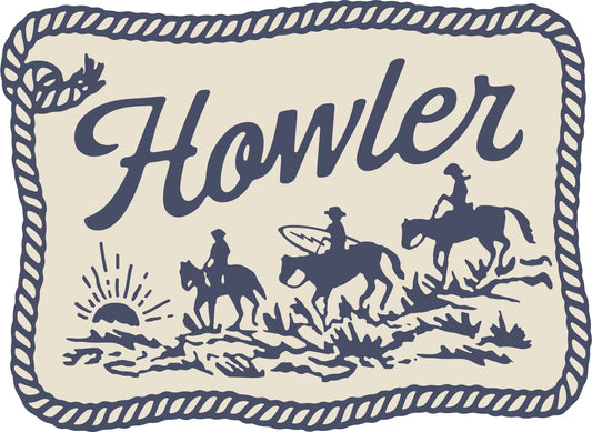 Howler Posse Sticker