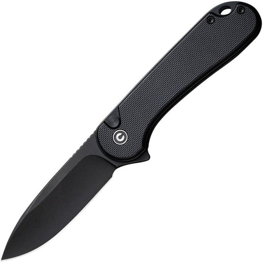 Elementum II Button Lock Black