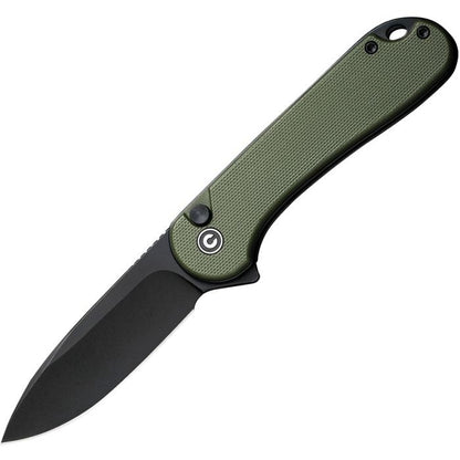 Elementum II Button Lock OD Green