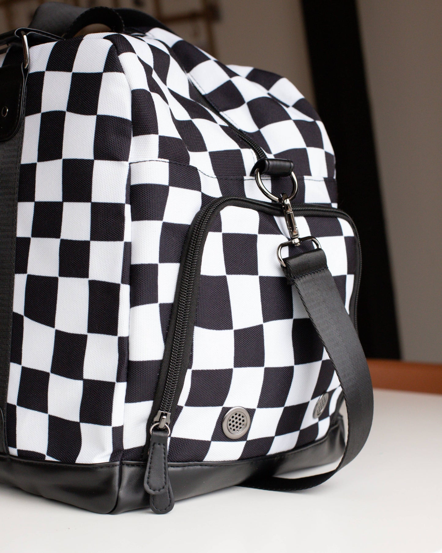 Weekender Duffle in Checkered