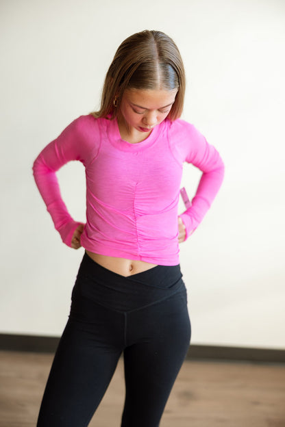 Temp Ruched Long Sleeve