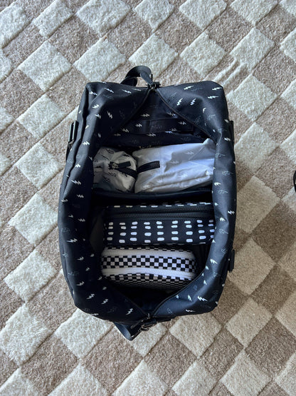 Weekender Duffle in Checkered