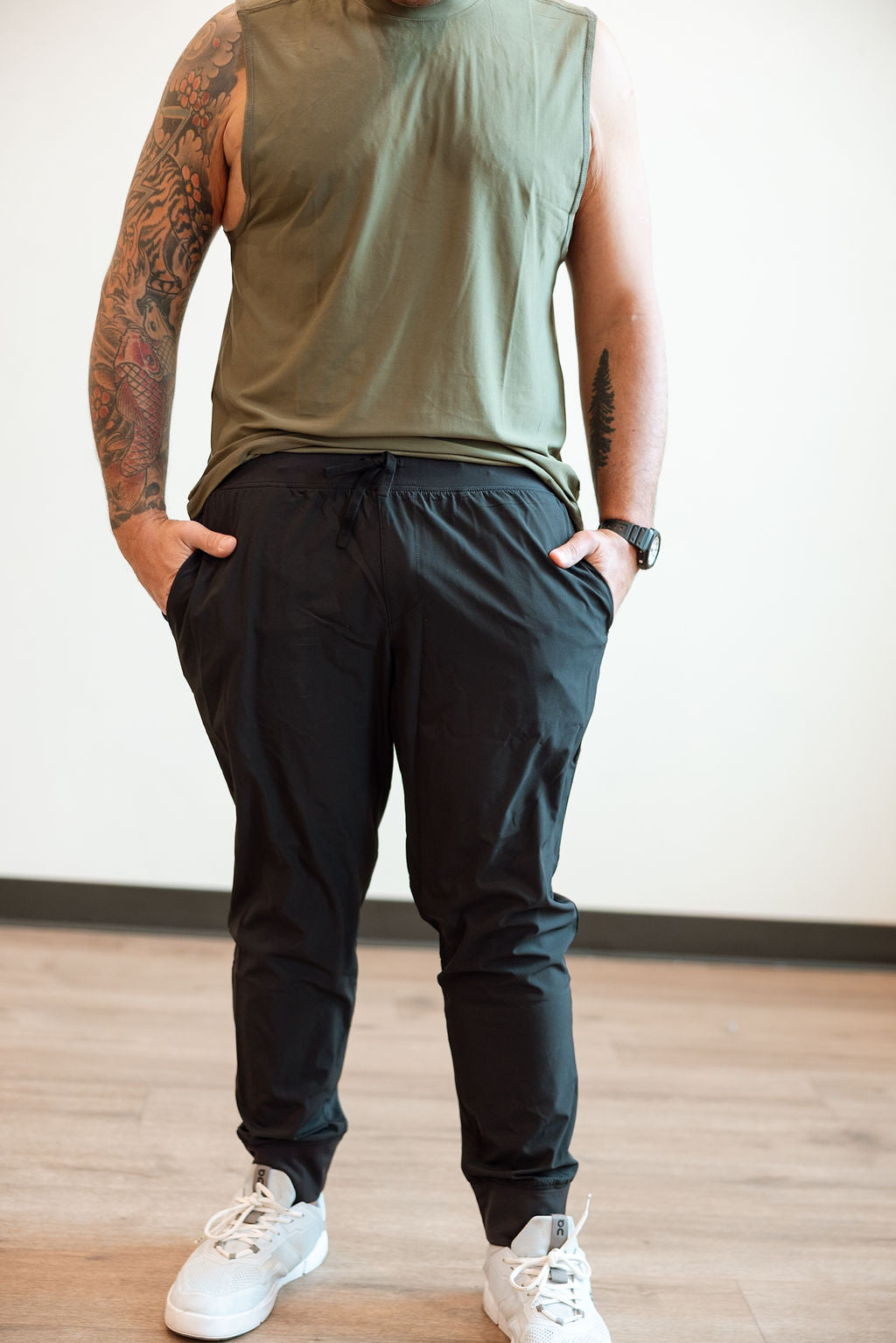 Black Active Training Joggers