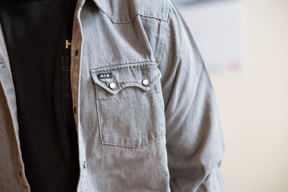 Dust Up Denim Snapshirt