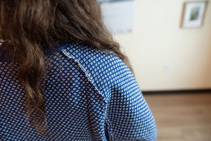 The Indigo Whisper Knit