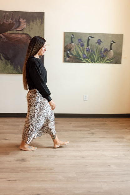 The On the Prowl Slip Skirt
